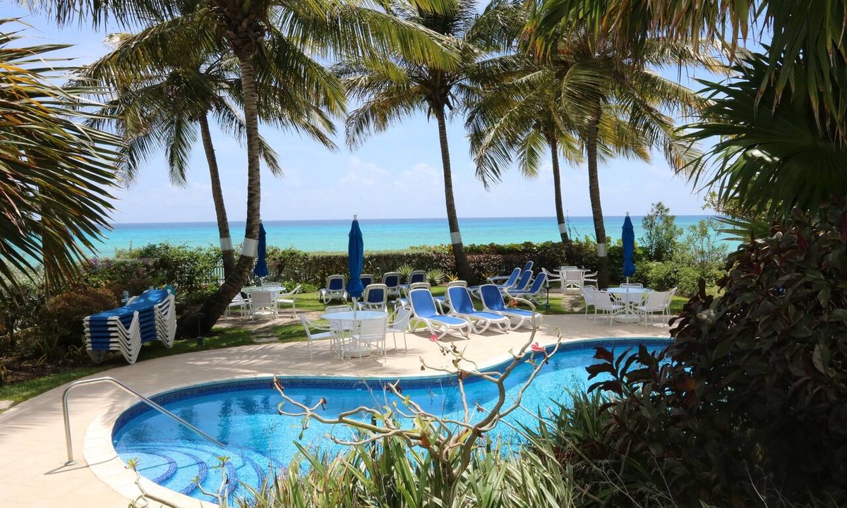 Oistins Condo | #101 Oceanview beachfront Maxwell Beach Villas