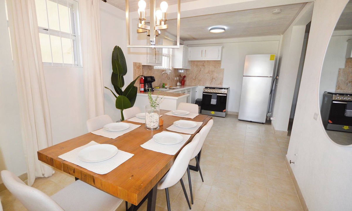 Douglas Apartment | Bajan Breeze 3-bedroom apartment 15 minutes walk to the beach