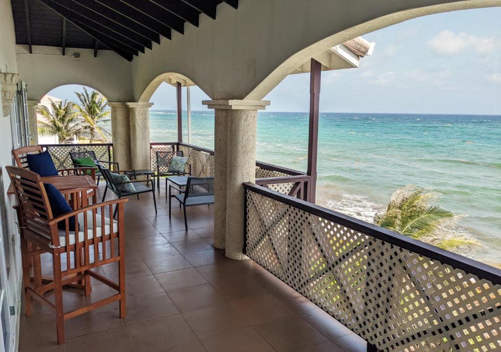 Oistins Apartment | Breezy Ocean Front Condo Close to The Best Beaches
