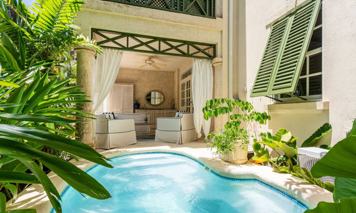 Mullins Apartment | Elegant 2 bedroom apt, private pool, beach access - Moonshadow