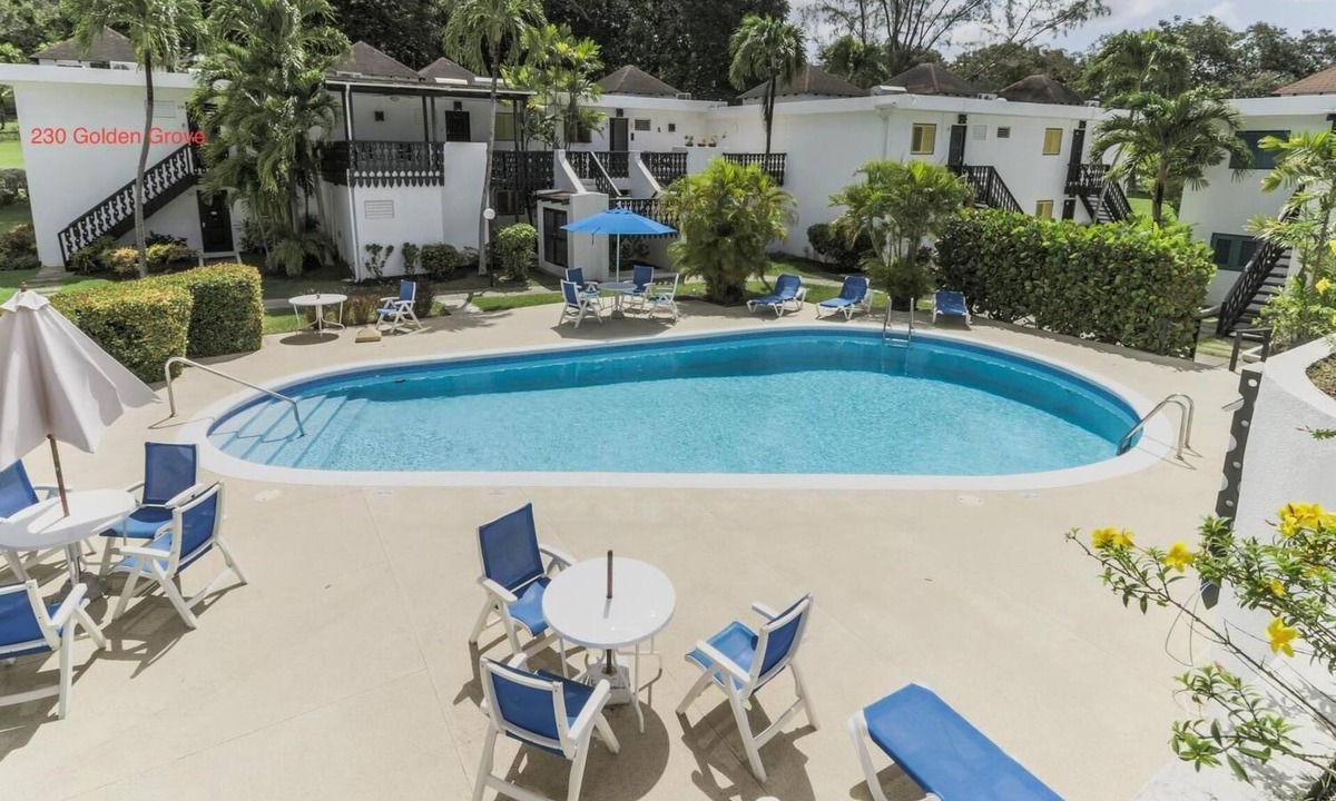 Rockley Condo | Golf & Beach - 230 Golden Grove, Rockley Golf Club BARBADOS. Lovely 1bed Condo!