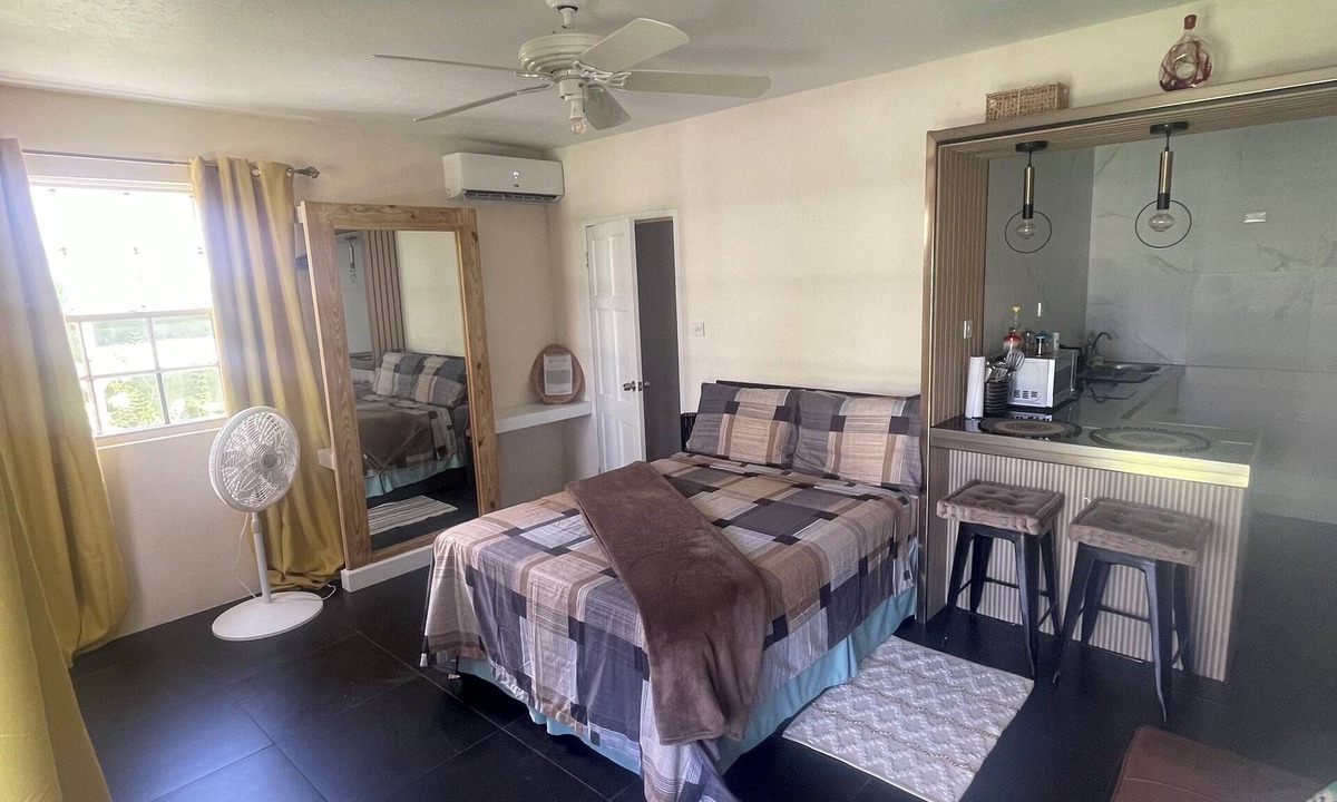 Haggatt Hall Apartment | Modern Studio for Holidays & Extended Stays Near Ross University & US Embassy