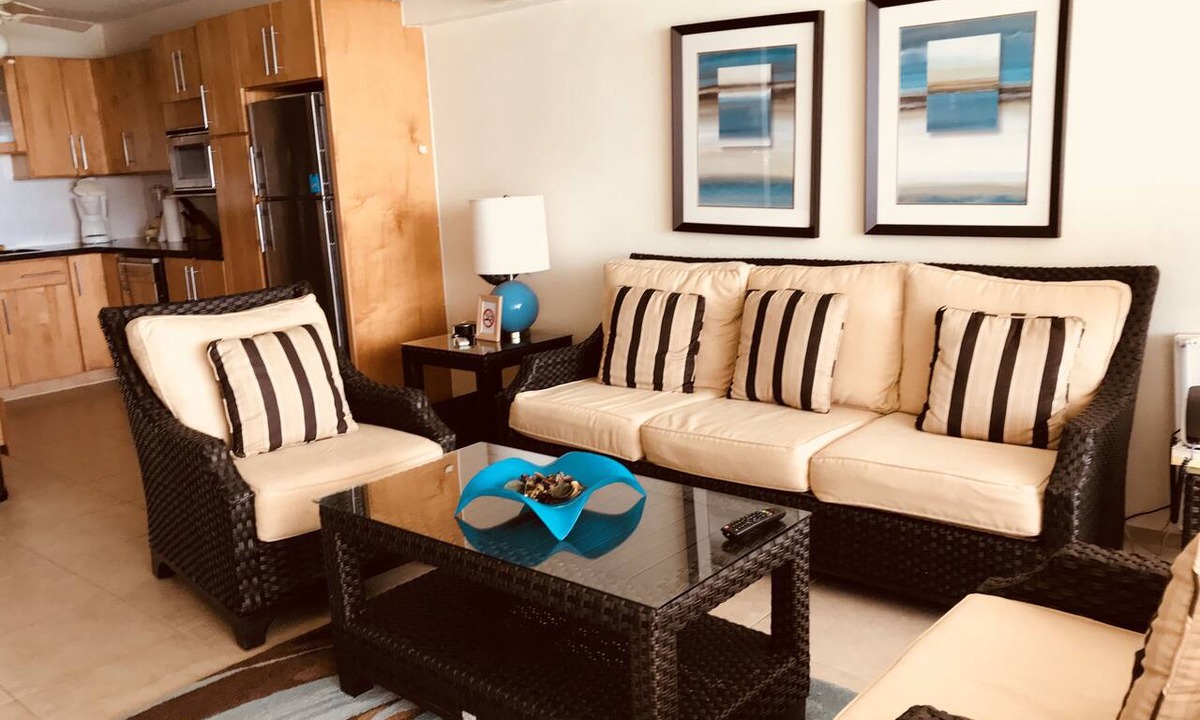 St. Lawrence Gap Condo | Sunset Beach - Ocean front with stunning sea views, WI-FI, AC.