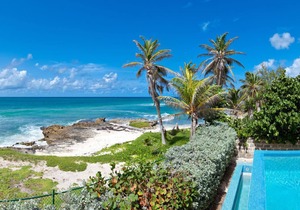 Amazing Beachfront Villa With Pool - Emily House (4 bed)