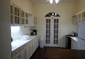Beachfront 2 bedroom apt. No. 2 right one the white sand beach of Silver Sands