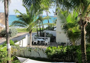 Beachfront Studio on upper floor at the Inchcape Seaside Villas estate