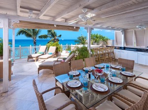 This Situated Beach Roof Deck Terrace | Reeds Bay
