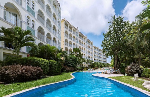 St. Lawrence Gap Apartment | Beachfront Apt with Pool - Sapphire 401