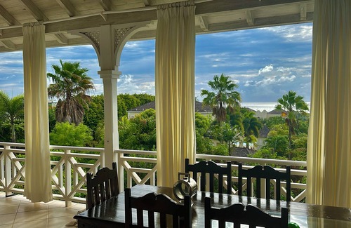 Mount Standfast Villa | Beautiful Villa w Stunning Sea View. Two pools, floodlit tennis, gym.