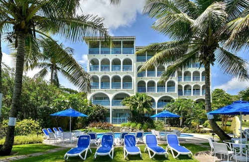 Oistins Condo | #302 Oceanview beachfront Maxwell Beach Villas