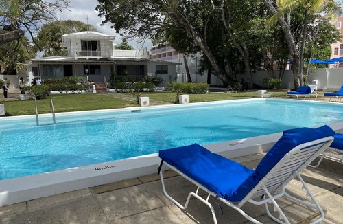 Oistins House | 4 Bedroom Oceanfront Villa - Near St. Lawrence Gap with Private Pool