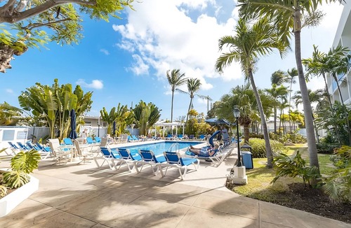St. Lawrence Gap Apartment | A Short Drive Away from Welches Beach! 4 Pool View Rooms w/Patio! FREE Parking!