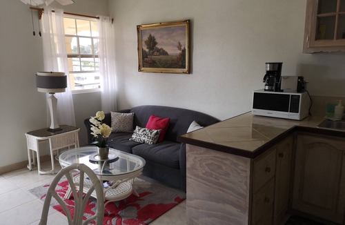 St. Lawrence Gap Apartment | Apt 5 Balcony Rock - Air conditioned apartment 6 minutes walk from the beach