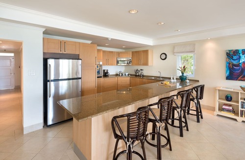 Saint Matthias Condo | Beachfront 3 Bedroom Condo with Onsite Gym, Three Communal Pools and Security