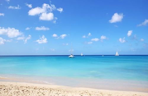 Old Trees Bay Apartment | Beachfront Luxury Condo - The One at The St. James (1 bed)