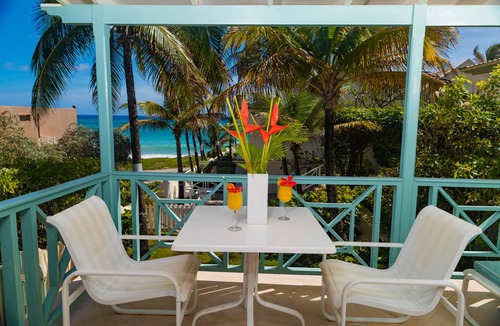 Silver Sands Apartment | Beachfront Studio on upper floor at the Inchcape Seaside Villas estate