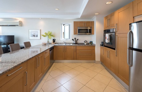 Saint Matthias Condo | Beachfront Two Bedroom Condo, Onsite Gym, Three Pools and Security