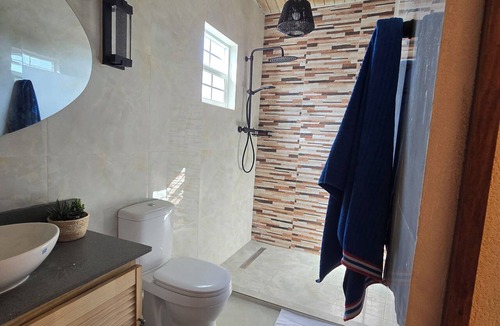Saint Lawrence Apartment | Brilliant 1-bedroom apartment with AC in charming Oistins. Costline beaches near