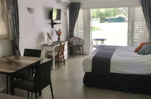 Blue Waters Apartment | Charming Studio at Rockley Golf Resort