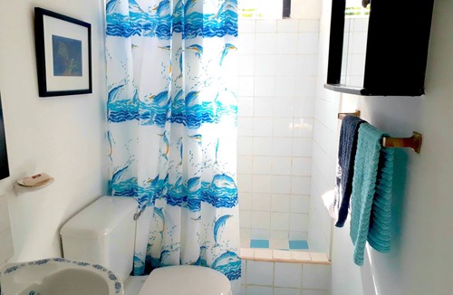 Two Mile Hill House | Eco-friendly Conch room in the Hummingbird apartment