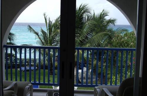 Oistins Villa | Maxwell Beach Villas 201 On The Beach in Barbados
