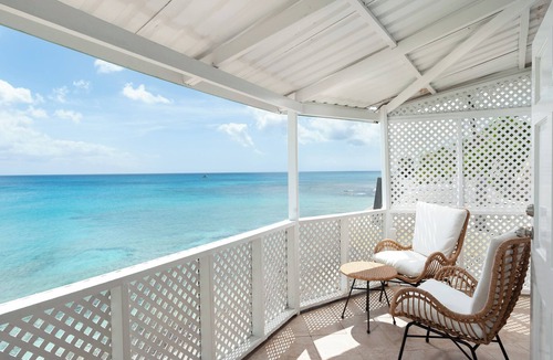 Gibbs Bay Villa | Purple Rain: Beach House, Sun Terraces, Full Kitchen, WiFi under azure skies