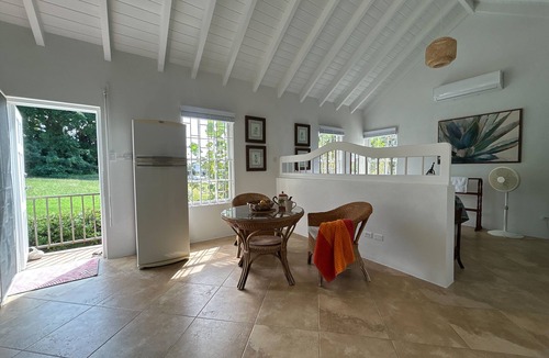 Atlantic Shores Apartment | Spacious Surf Studio A/C Fast Wi-Fi Walk to Freights & South Point
