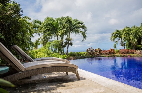 Rock Dundo Villa | St James beautiful unique 4 bedroom villa, infinity pool and panoramic sea view