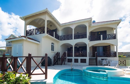 Marley Vale Villa | Stunning 5 Bedroom ocean front villa with pool featuring panoramic views