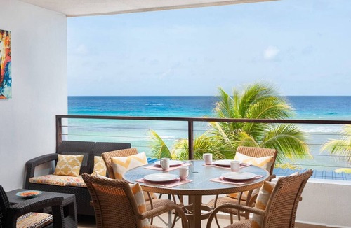 St. Lawrence Gap Condo | Sunset Beach - Ocean front with stunning sea views, WI-FI, AC.