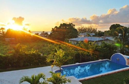 Fitts Village Villa | Villa located in St James on the west cost of Barbados with sea view and pool.