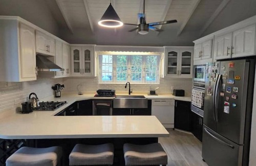 Oistins House | Walham Estates & Villas—5-bedroom, 5-bathroom with a pool and gym.
