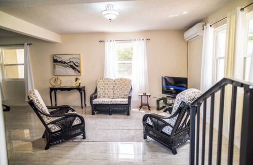 Bridgetown Apartment | Welcome to your island escape! 3-Bedroom apartment steps away from the Beach!