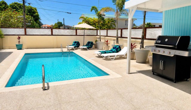 4-Bed Private Pool Home near Oistins & Beaches in Oistins