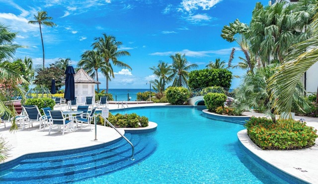 Oceanfront Condo, Speightstown - Schooner Bay 109 in Speightstown
