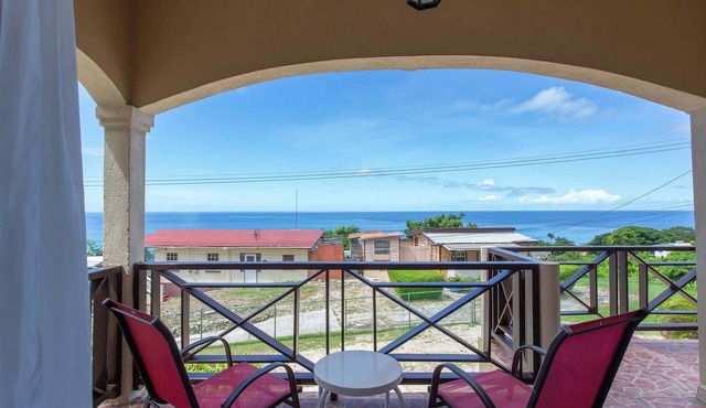 Oceanview Stay with Private Terrace & Beach Nearby in Saint Lucy