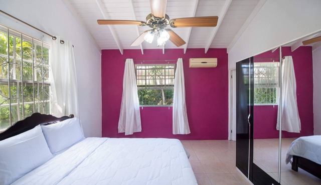 Quiet Garden Stay with Cabana Lounge & Near Beach in St Philip