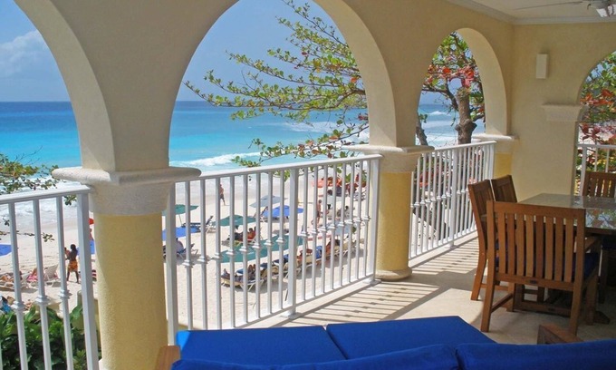 Dover Apartment | Beachfront Condo with Pool - Sapphire 201 (2 bed)