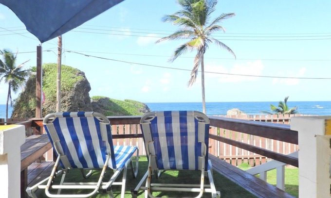 Hill Crest Cottage | Beachfront cottage with air conditioning and stunning views of Bathsheba