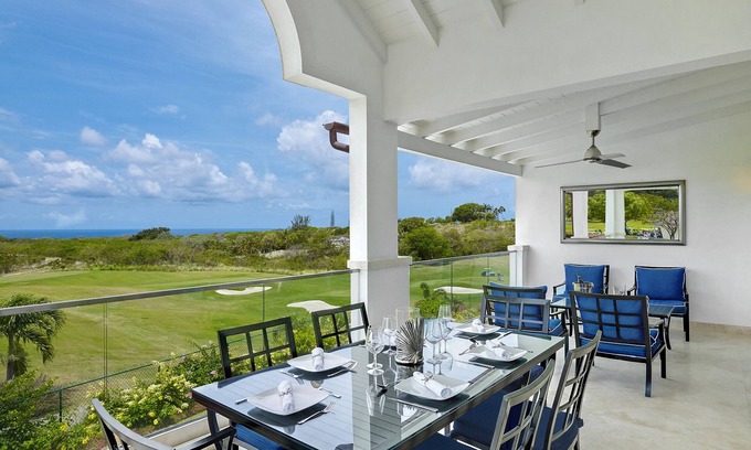 Westmoreland House | Beautiful Villa with sea and fairway views
