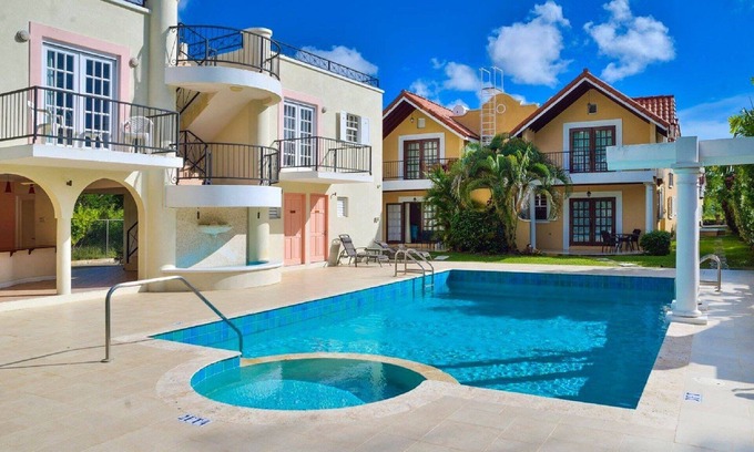 Blue Waters Apartment | Bright, Breezy Cozy Studio Apt#10 with pool on South Coast of Beautiful Barbados