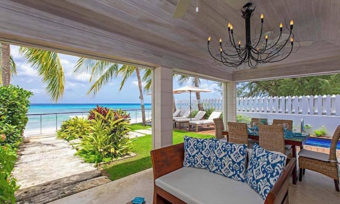 Fitts Village Villa | Impeccable beachfront villa with incredible views