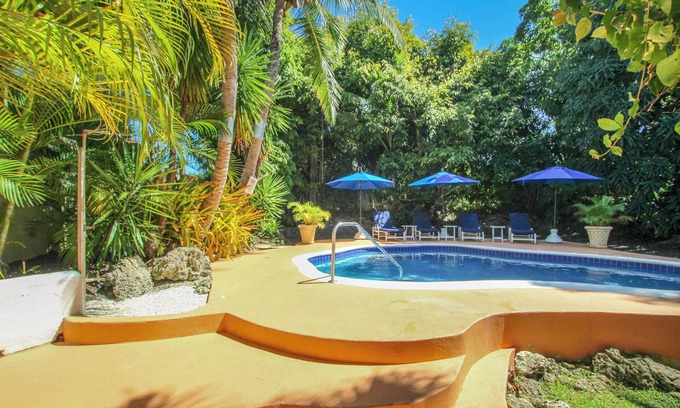 Porters Villa | Poolside Paradise Near Beach - Pavilion Villa
