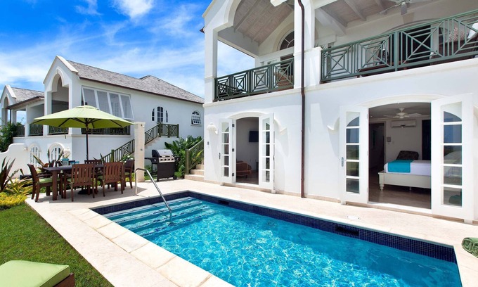 Merlin Bay Villa | Royal Westmoreland-Coral Blu in St James by Personal Villas - Modern Villa with