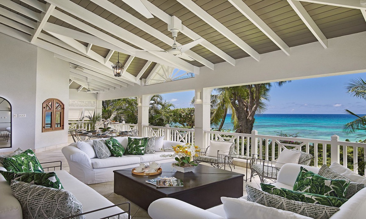 Fitts Village Villa | 5 Bedroom Beachfront Villa With Stunning Sea Views - Includes Cook Service