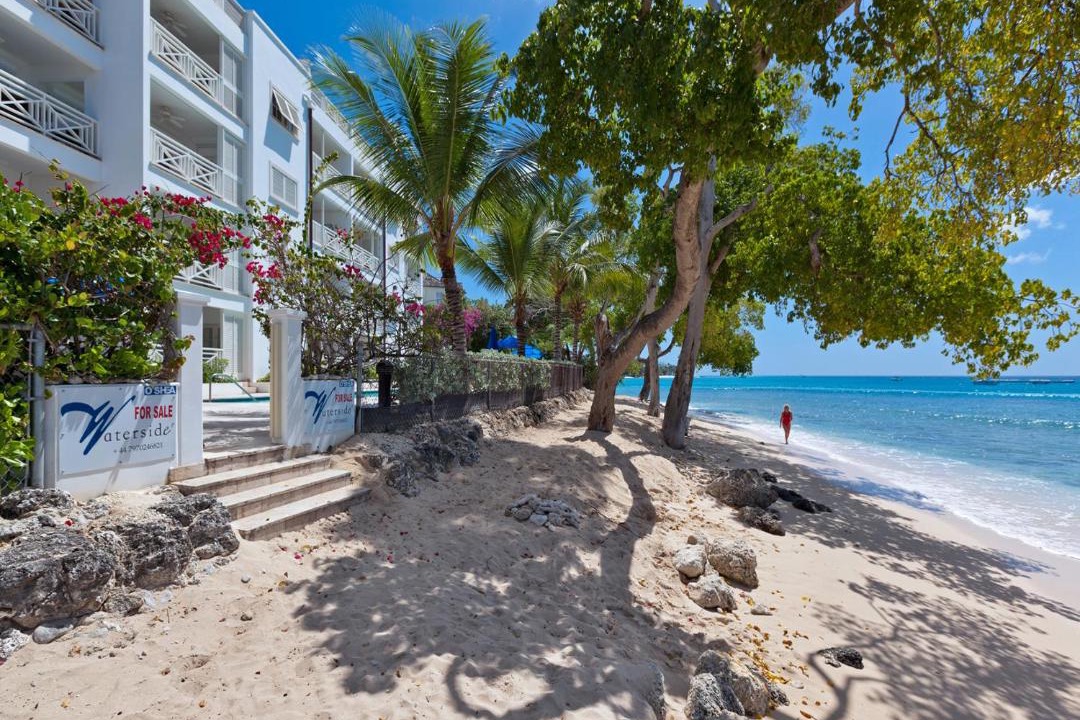 Old Trees Bay Apartment | Stunning Beachfront Condo on Paynes Bay