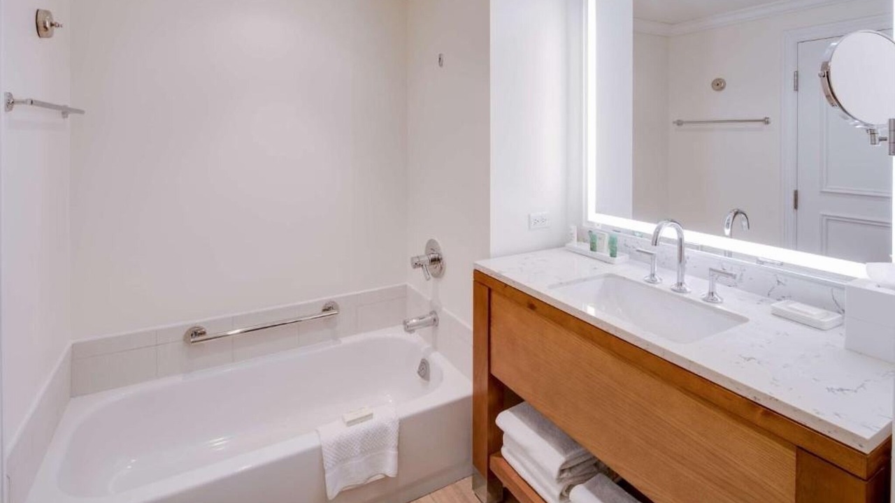 Photo of Bathroom in Garrison Historic Area