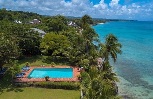 Checker Hall Villa | Secluded Beachfront Villa with Large Pool and Gardens - Fryers Well Bay by BSL Rentals