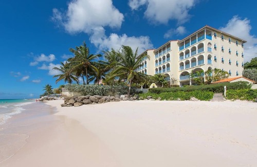 Oistins Condo | #203 Oceanview beachfront Maxwell Beach Villas