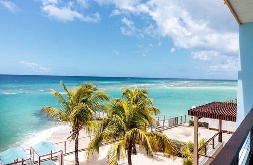 St. Lawrence Gap Apartment | Fabulous Sea Views @ Heavenly Hideaway St Lawrence Beach Condos